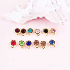 Birthstone Necklace Charms