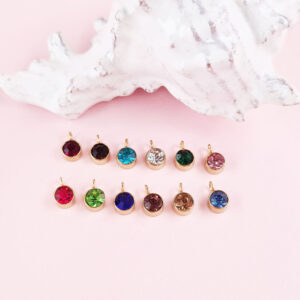 Birthstone Necklace Charms