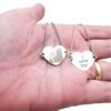 Personalised Heart Bracelet