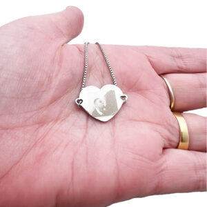 Personalised Heart Bracelet