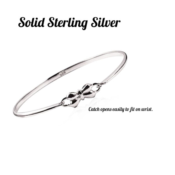 Sterling Silver Baby Bangle