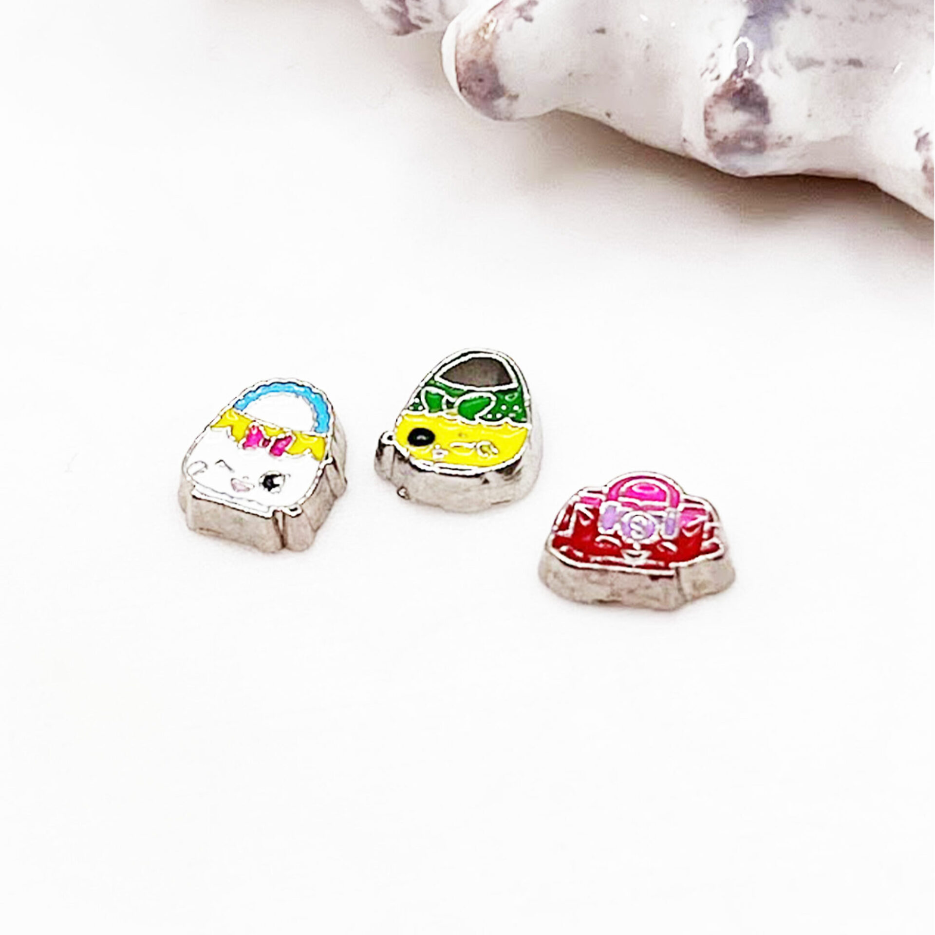 Anime Handbag Floating Charms