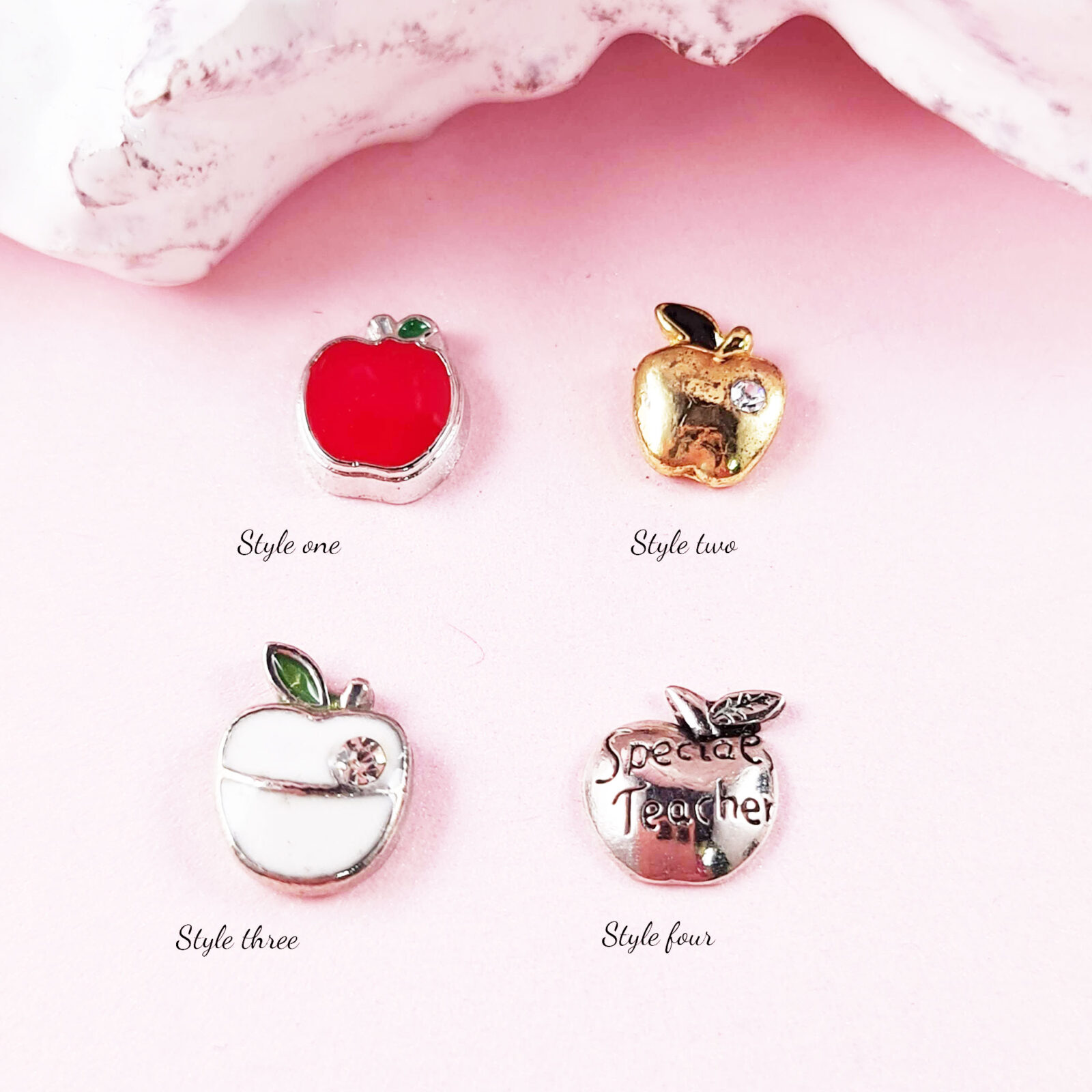Apple Floating Charms