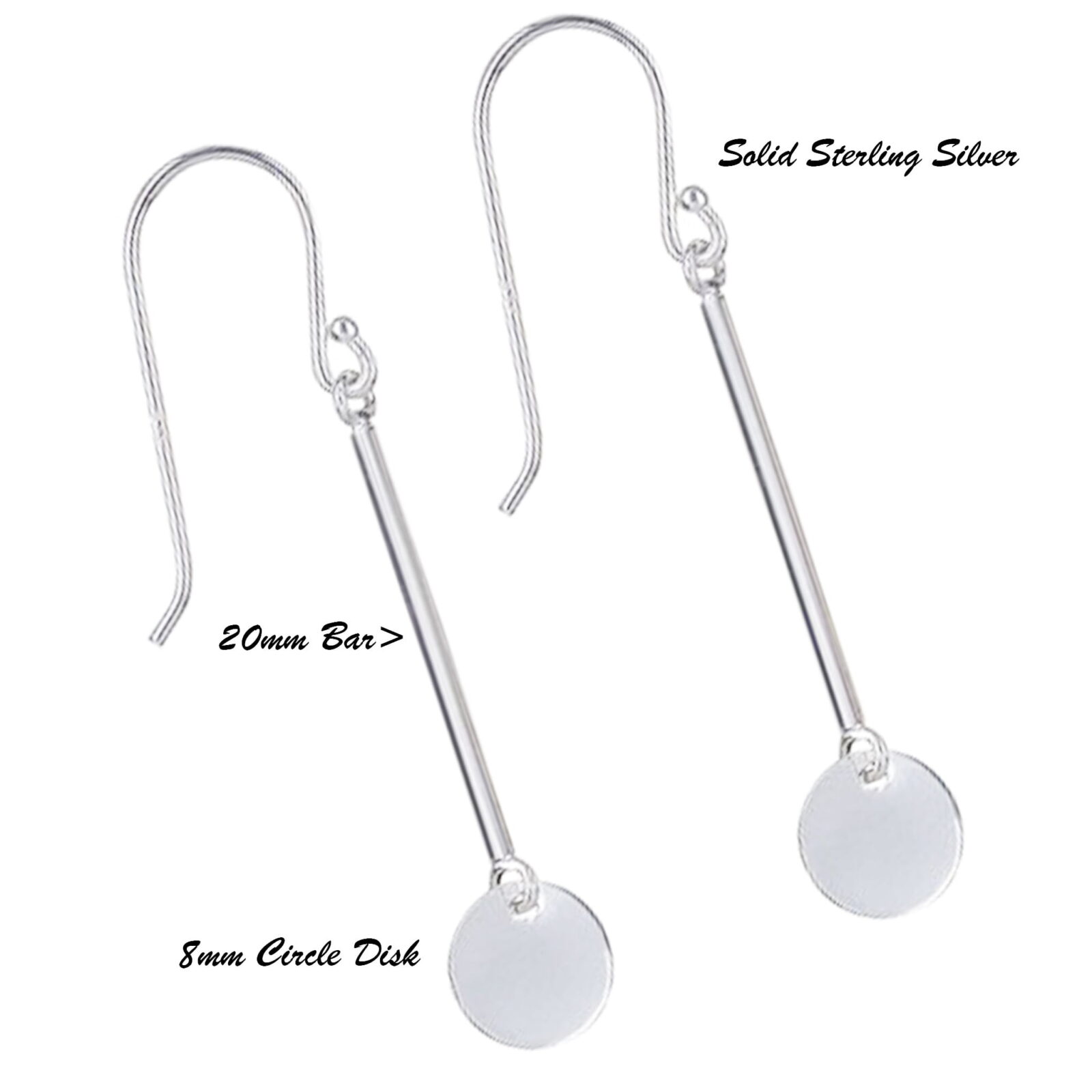 Bar Drop Earrings