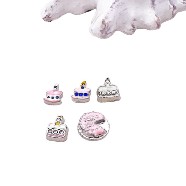 Birthday Cake Floating Charms