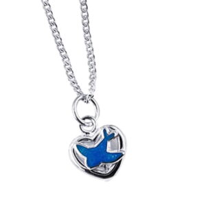 Blue Bird Necklace