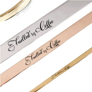 Fuelled by Coffee Cuff Bracelet