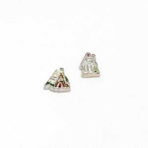 Christmas House Floating Charms