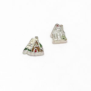 Christmas House Floating Charms