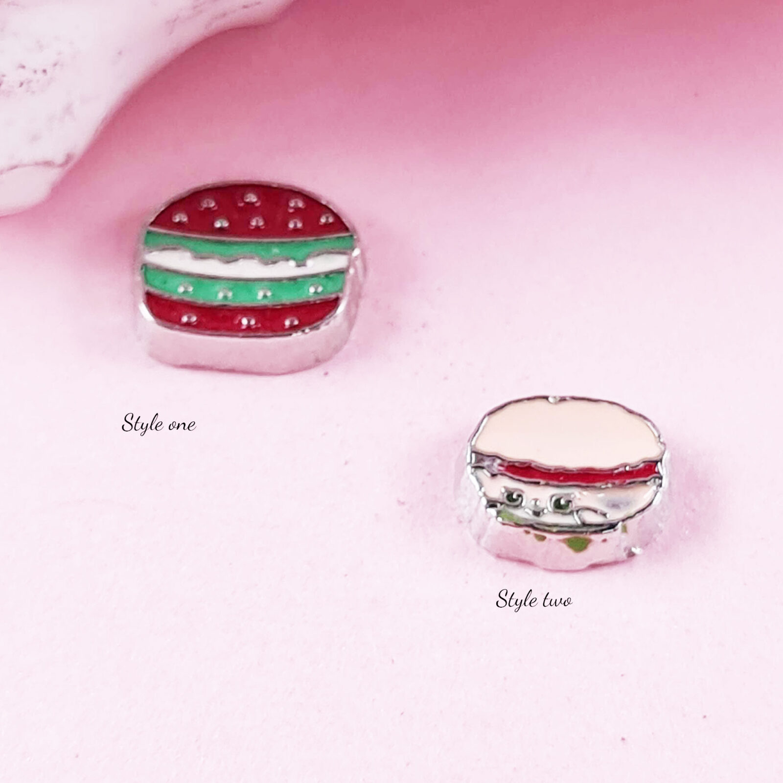 Hamburger Floating Charms