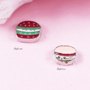 Hamburger Floating Charms