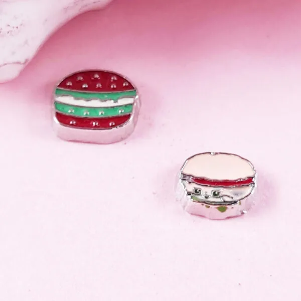 Hamburger Floating Charms