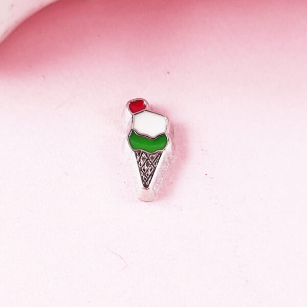 Ice Cream Cone Floating Charms