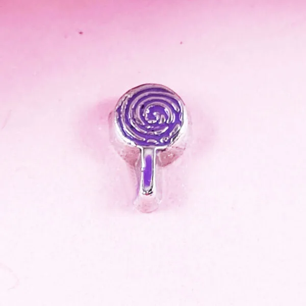 Lollipop Floating Charm
