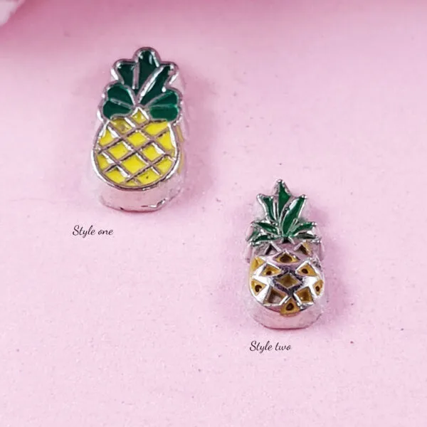 Pineapple Floating Charms