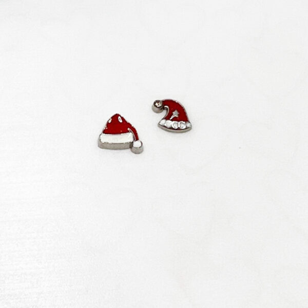 Santa Hat Floating Charm