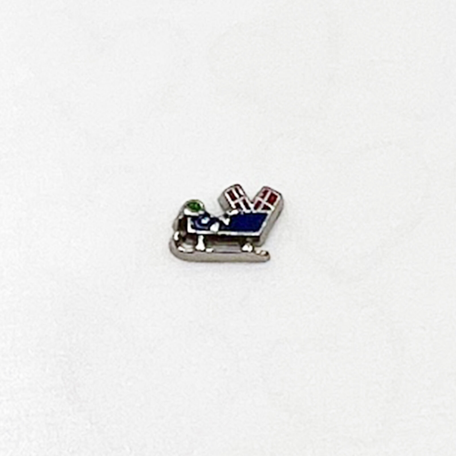 Santa Sleigh Floating Charm