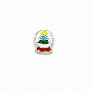 Snow Globe Floating Charm