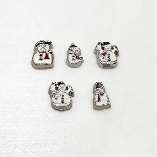 Alternative view of Snowman Floating Charms
