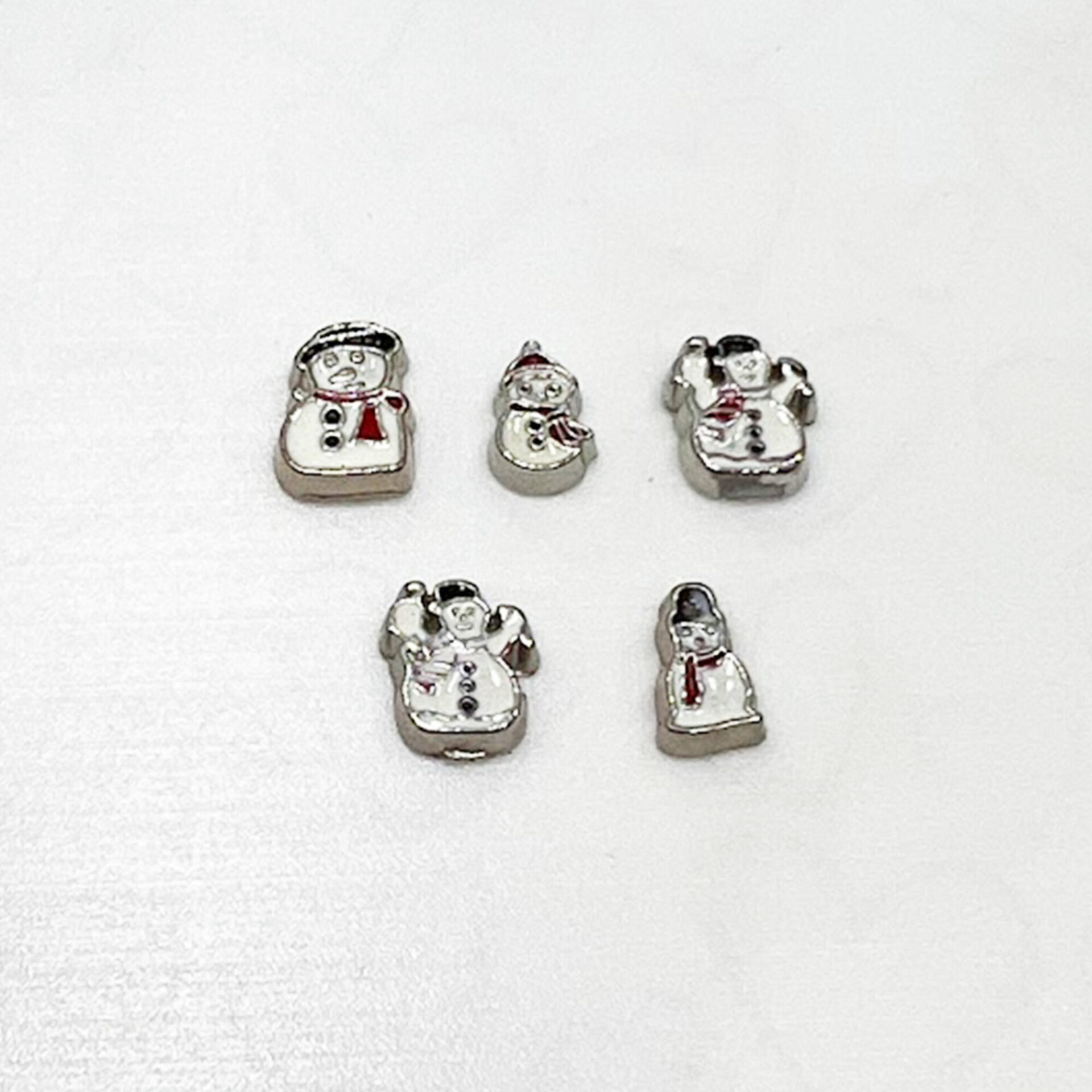 Snowman Floating Charms