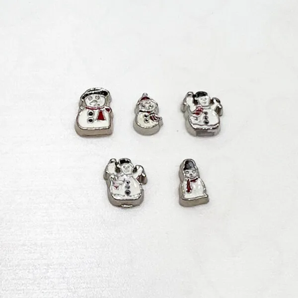 Snowman Floating Charms