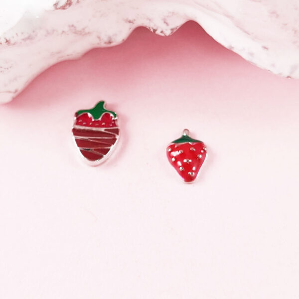 Strawberry Floating Charm