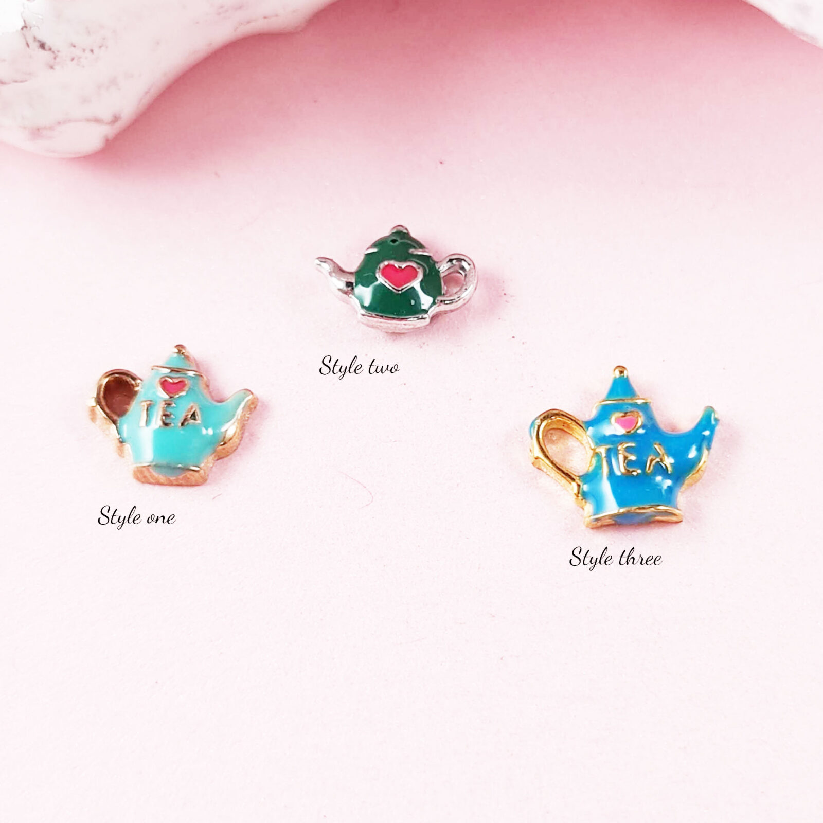 Teapot Floating Charms