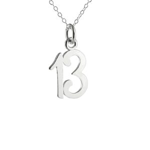 Thirteenth Pendant Necklace