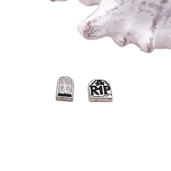 Tombstone Floating Charm