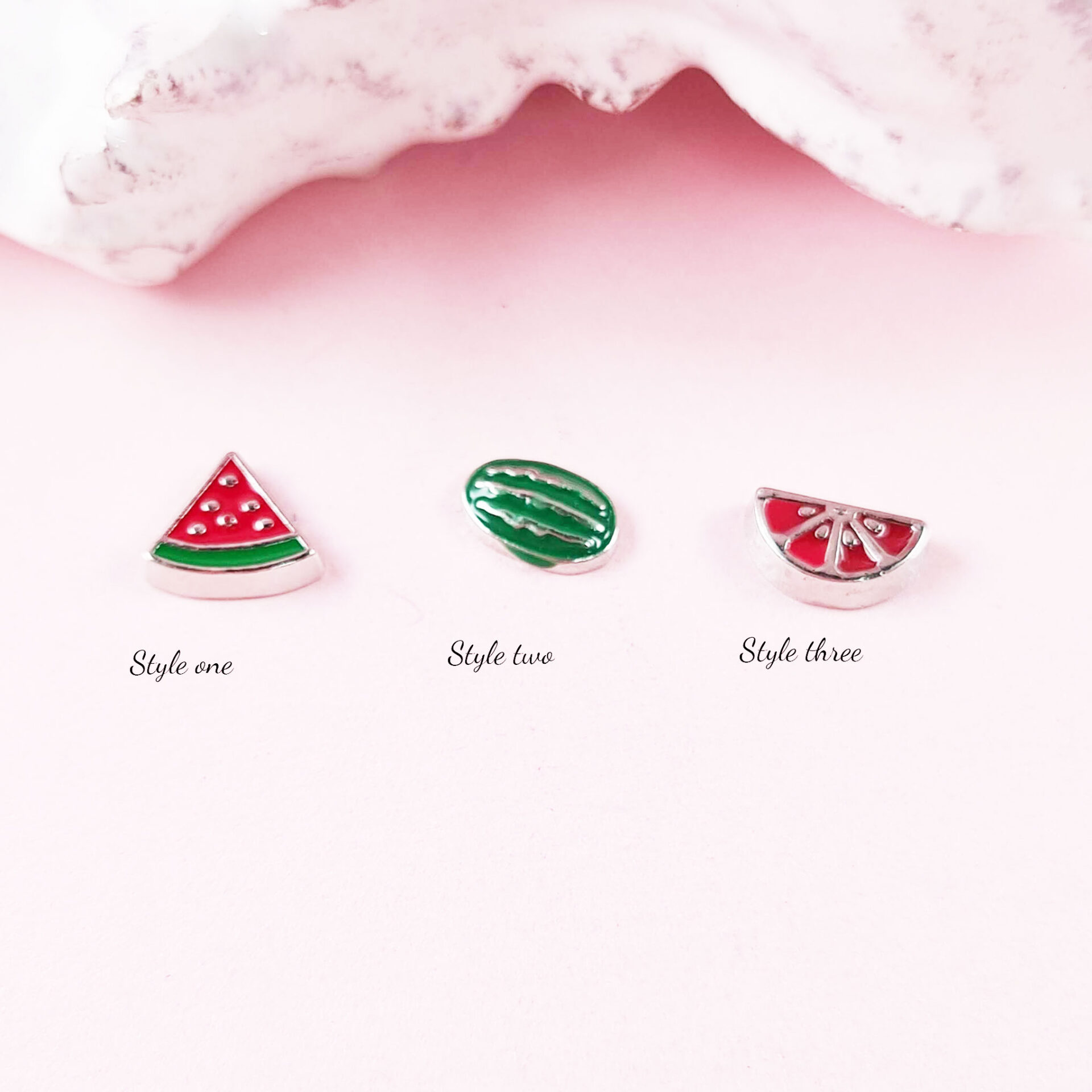 Watermelon Floating Charms