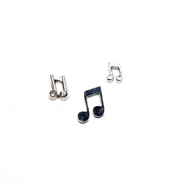 Beamed Eighth Note Floating Charm