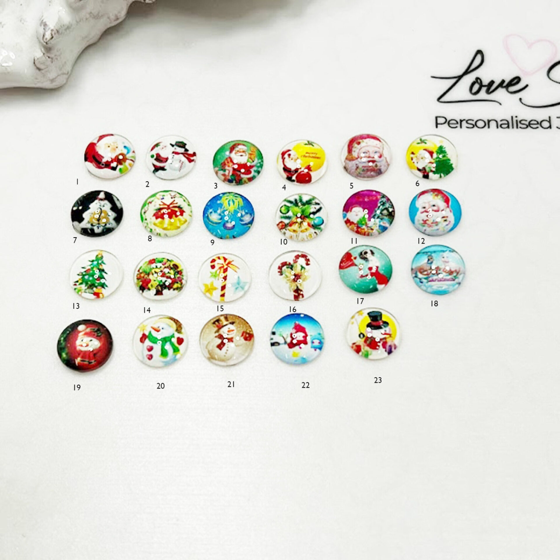 Christmas Floating Charms