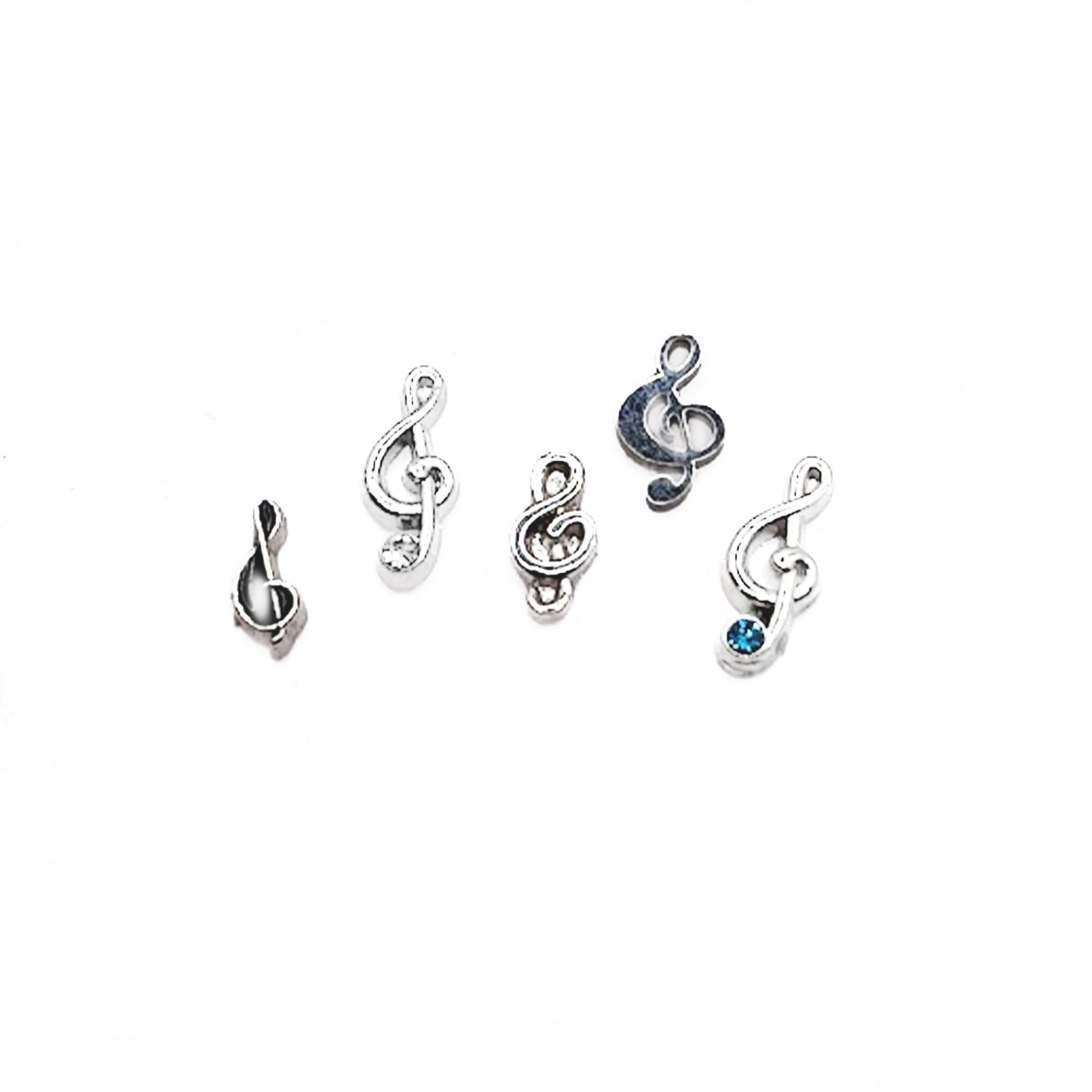 Treble Clef Floating Charm