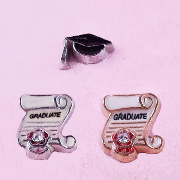 Graduation Floating Charms