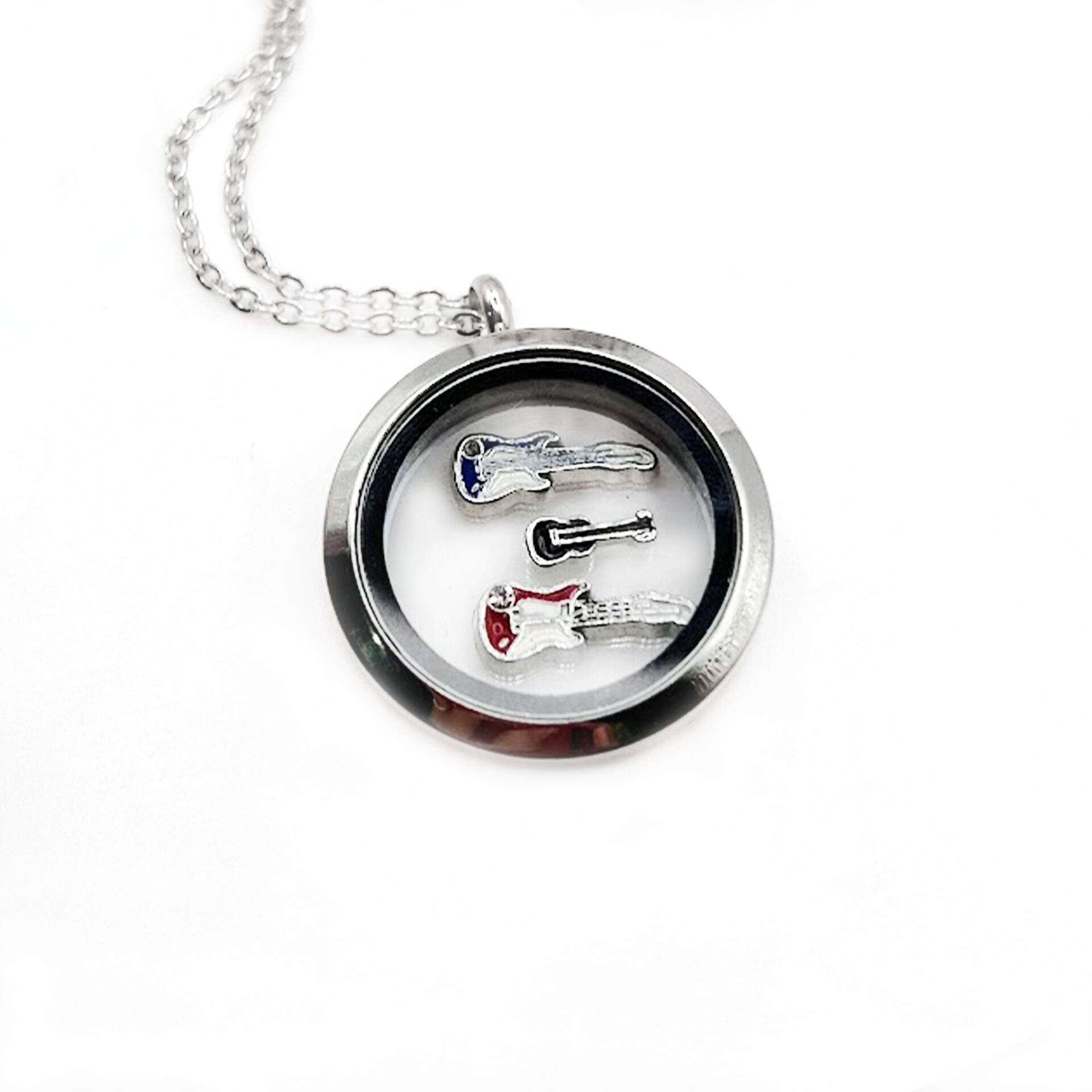 Guitar Floating Charm