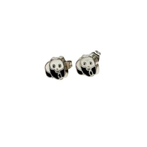 Panda Stud Earrings
