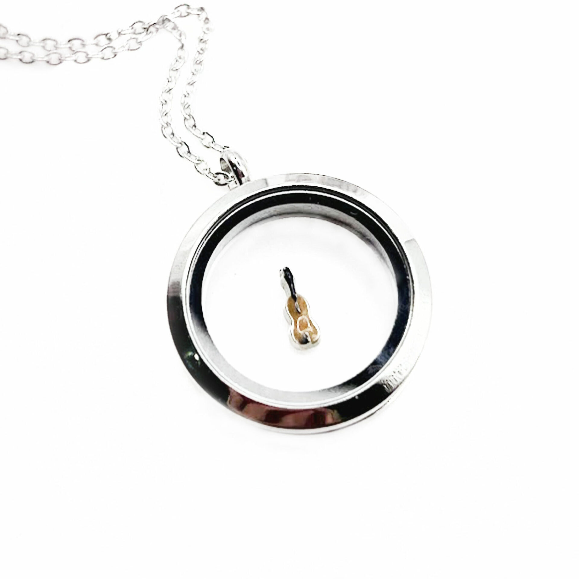 Violin Floating Charm