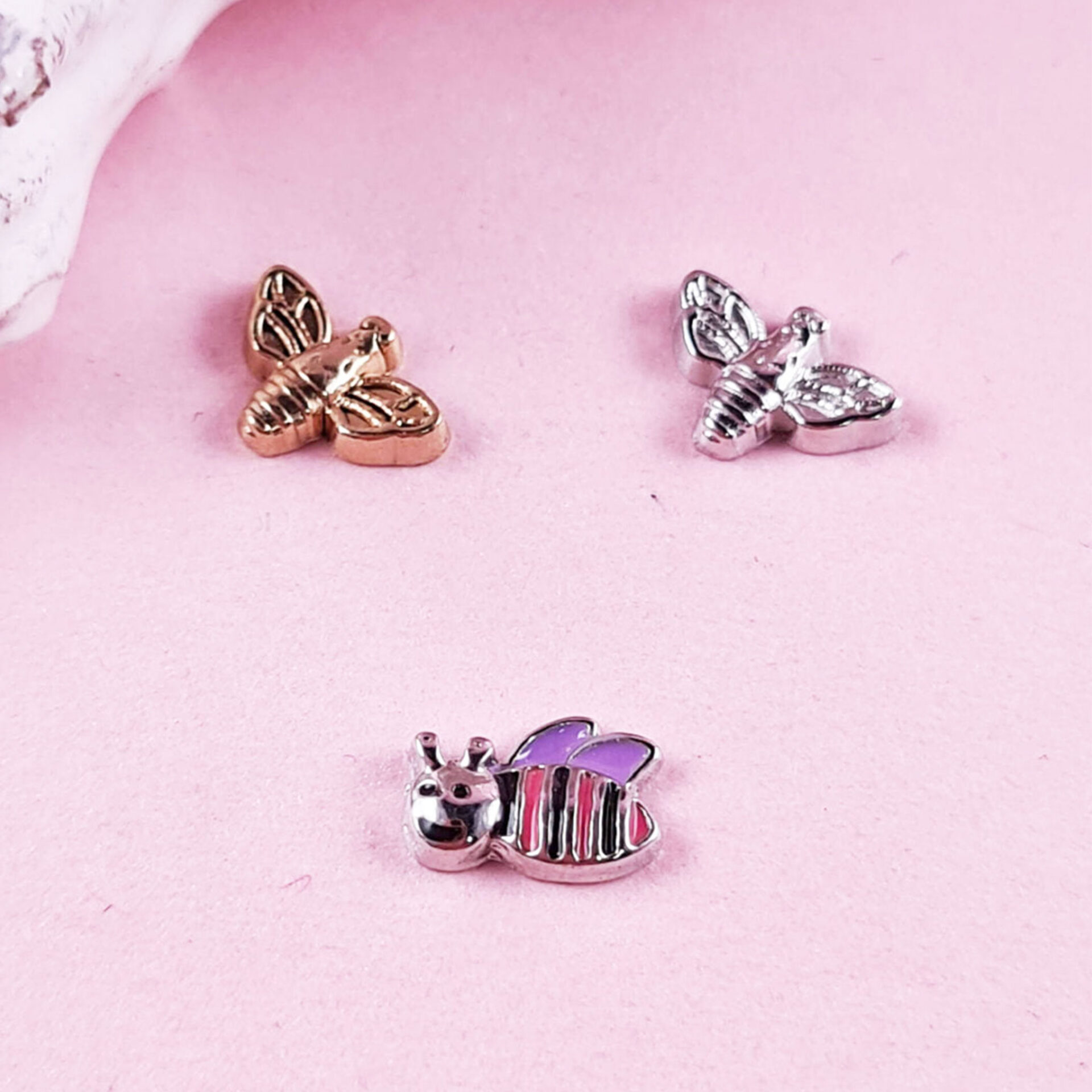 Bee Floating Charms
