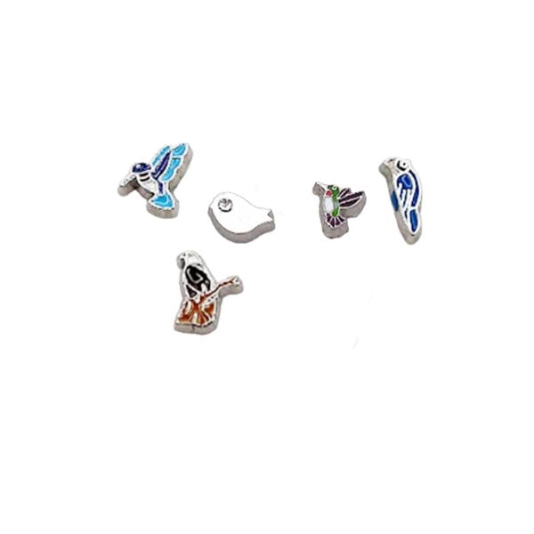 Bird Floating Charms