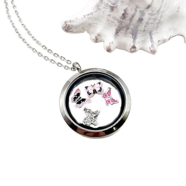 Butterfly Floating Charms