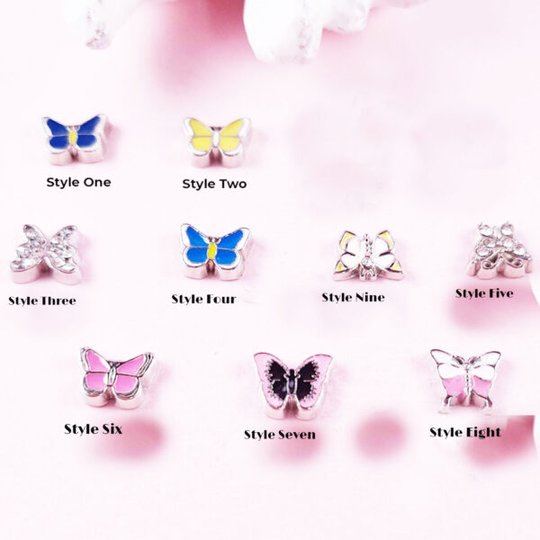 Butterfly Floating Charms