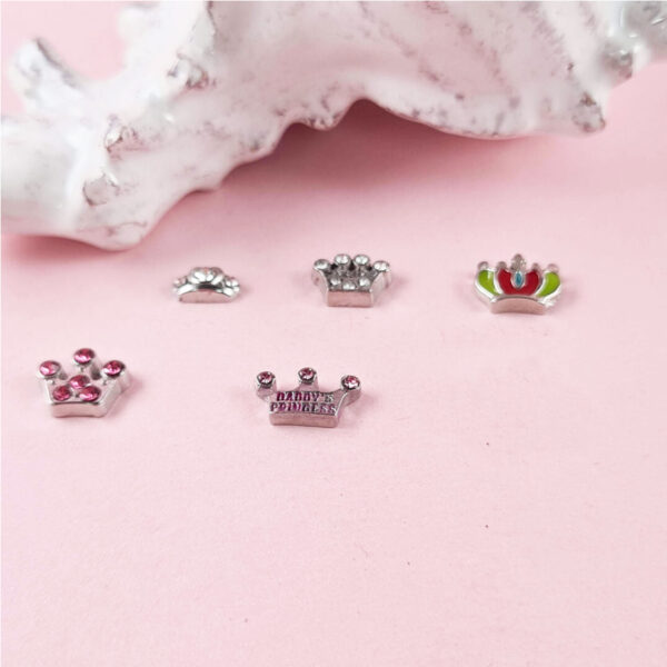 Crown Floating Charms