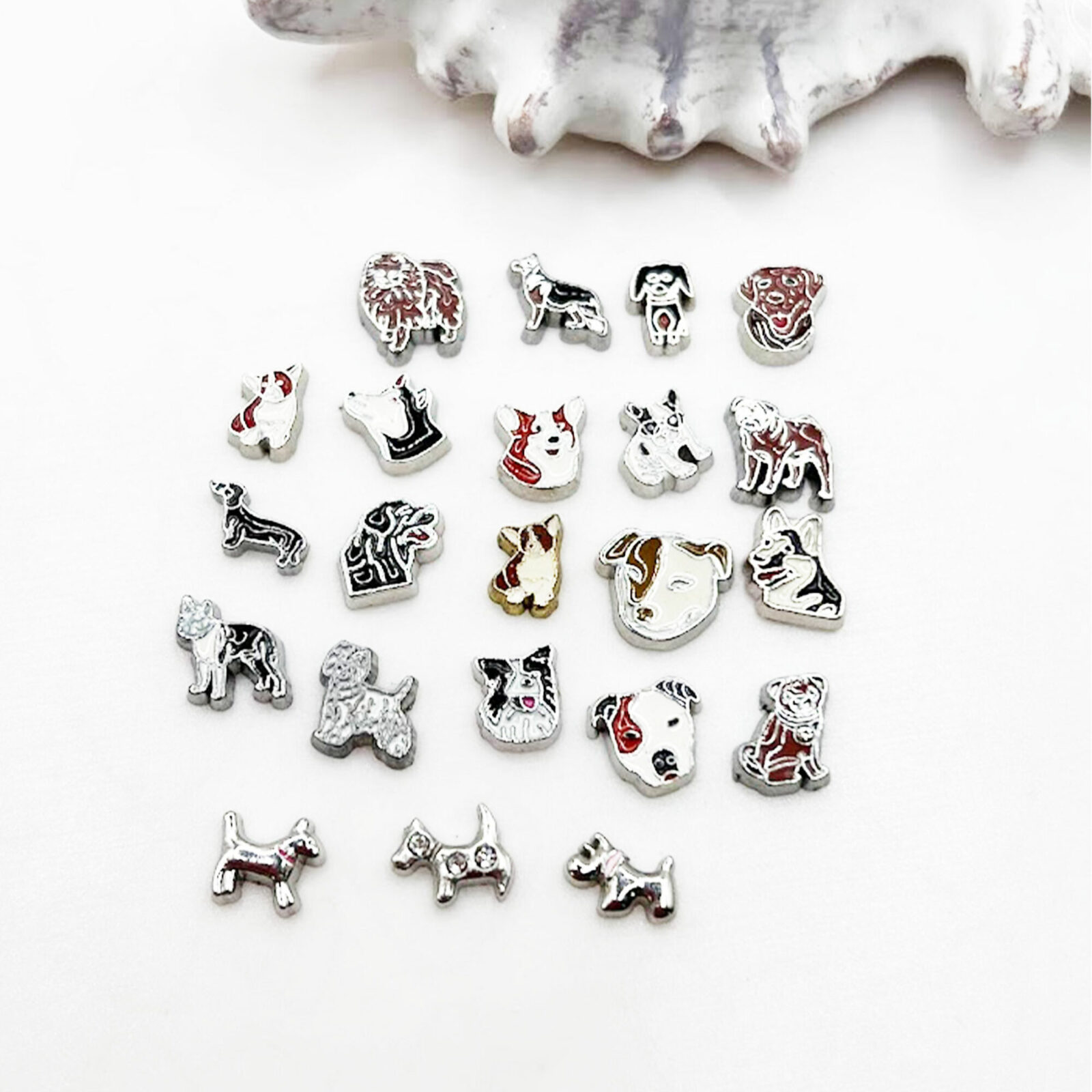 Dog Breed Floating Charms