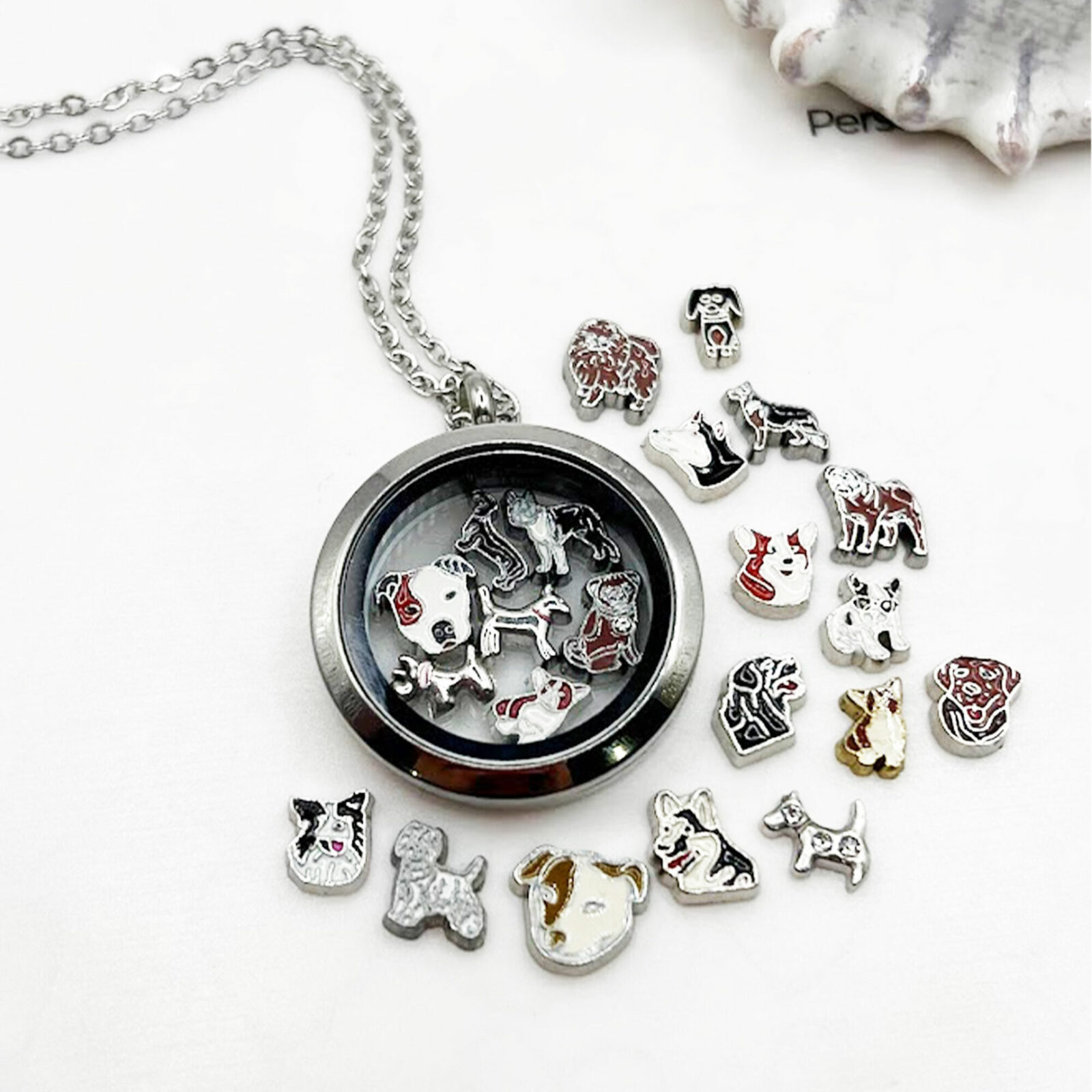 Dog Breed Floating Charms