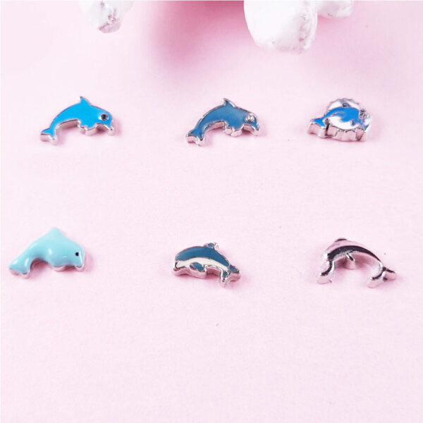 Dolphin Floating Charms