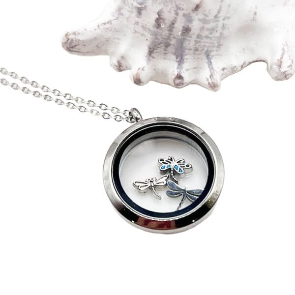 Dragonfly Floating Charm