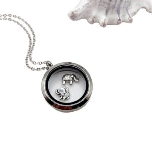 Elephant Floating Charms