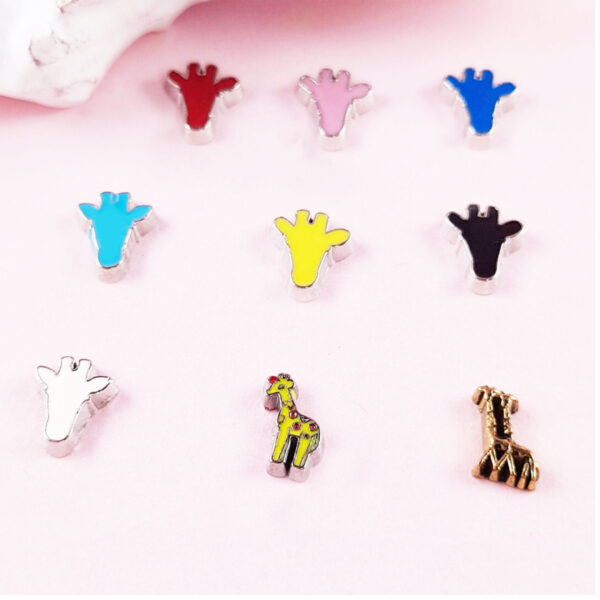 Giraffe Floating Charms