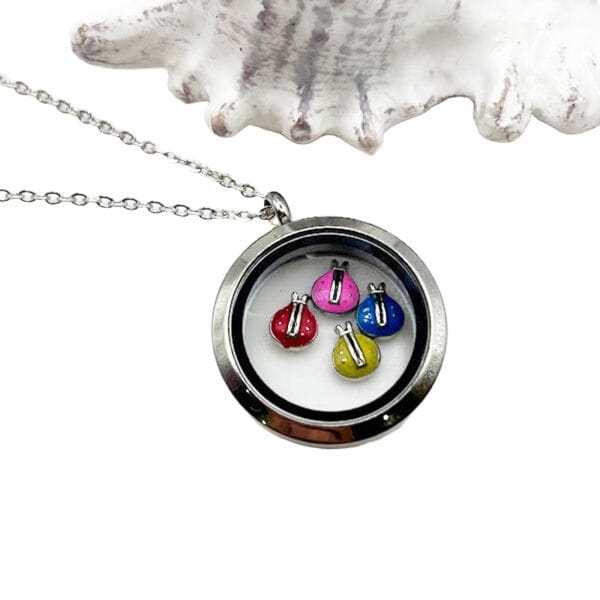 Ladybug Floating Charms