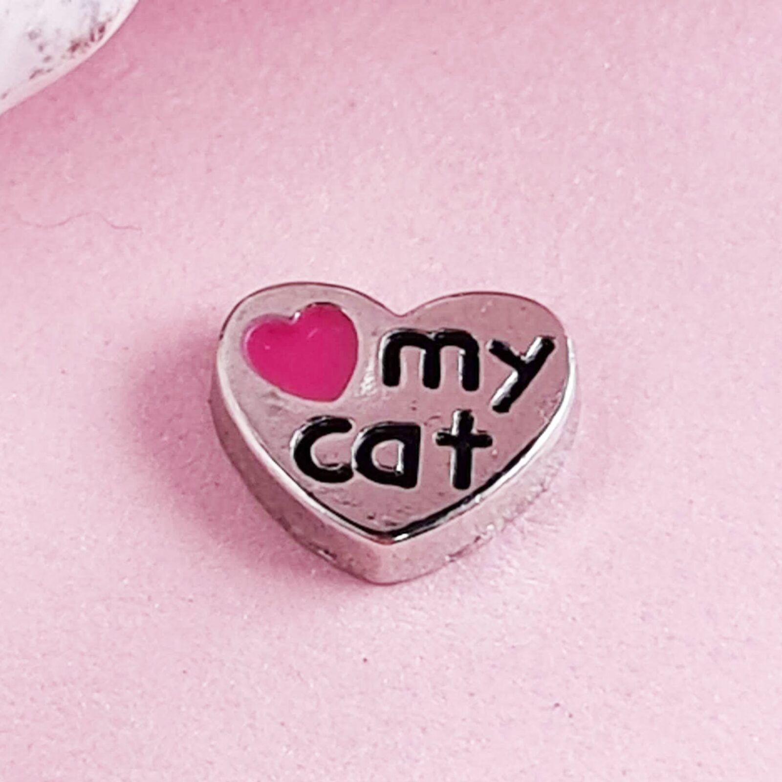 Love my Cat Floating Charm